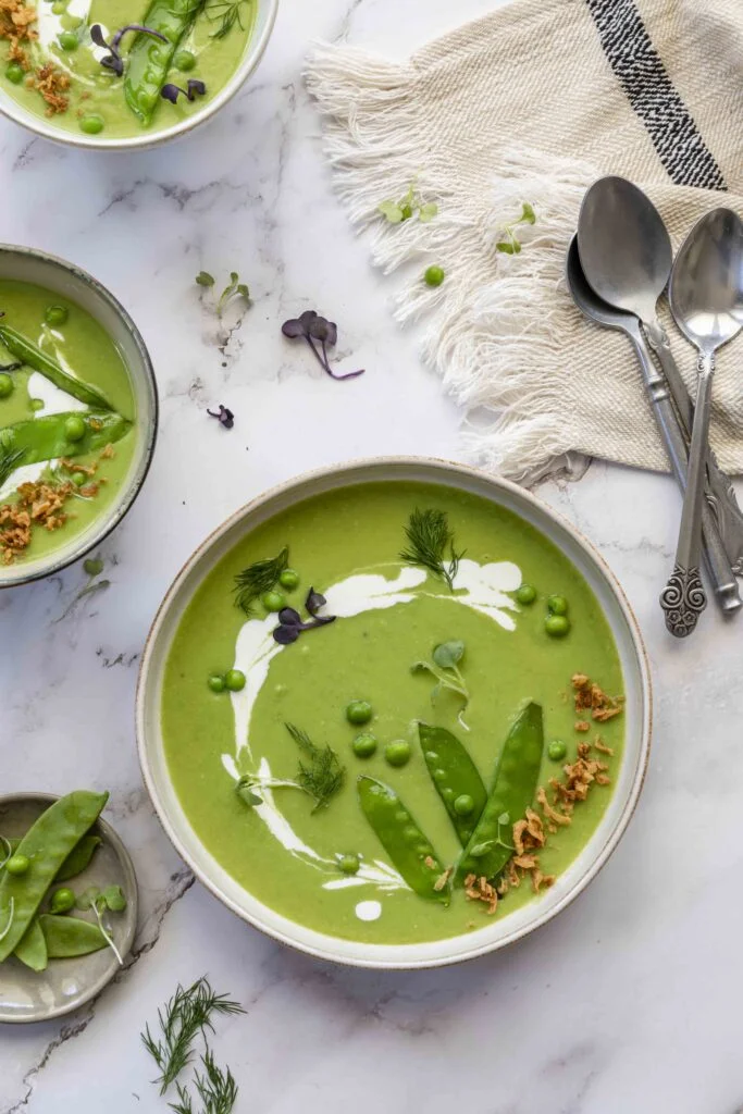 Celeriac Soup with Savory Grain-Free Granola - Wu Haus